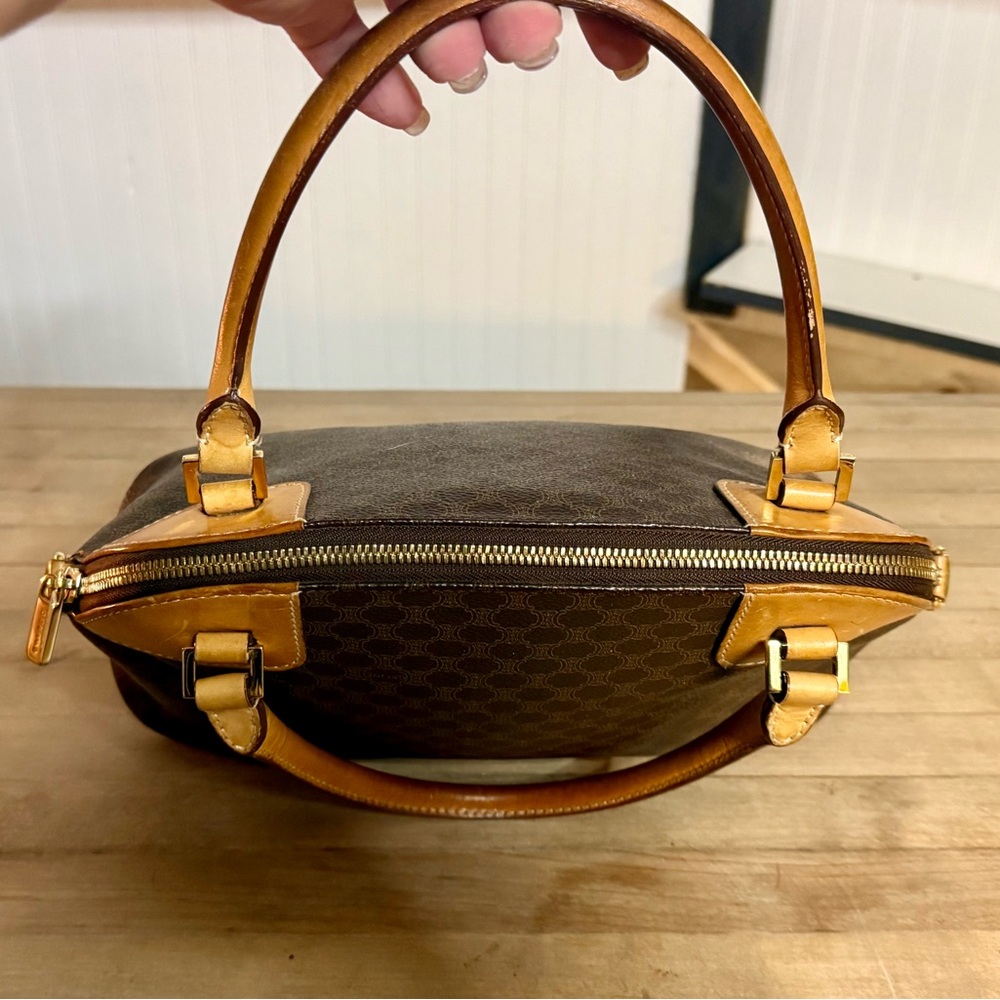 Celine Brown and Tan Handbag - Picture 5 of 15